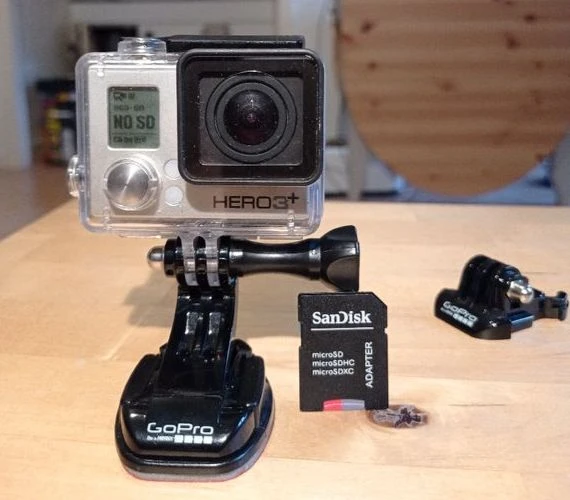 GoPro Hero 3+ Silver Edition + Accessoires 3 GoPro Hero 3+ Silver Edition + Accessoires – Image 3