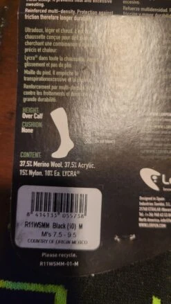 Lorpen Light Ski Socks Merino -BOLLE Skis Magasin 4 88