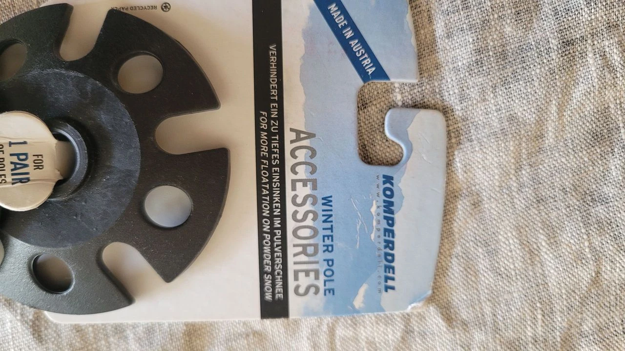 Komperdell Rondelle Winter Basket 2 Komperdell Rondelle Winter Basket – Image 2