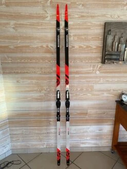 Pack Skis Nordiques Delta Comp R-Skin Longueur 208cm + Fixations Rossignol Control Step In